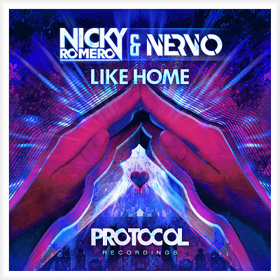 Nicky Romero & NERVO Like Home cover artwork