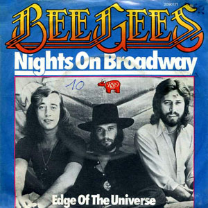 Bee Gees — Nights on Broadway cover artwork