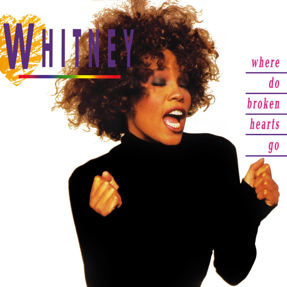 Whitney Houston Where Do Broken Hearts Go cover artwork