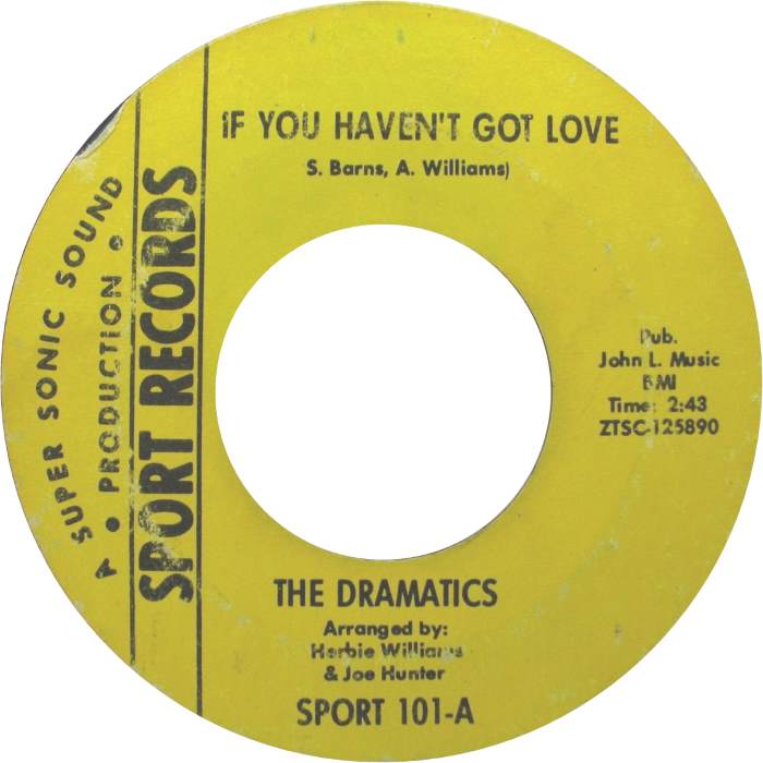 The Dramatics — If You Haven&#039;t Got Love cover artwork