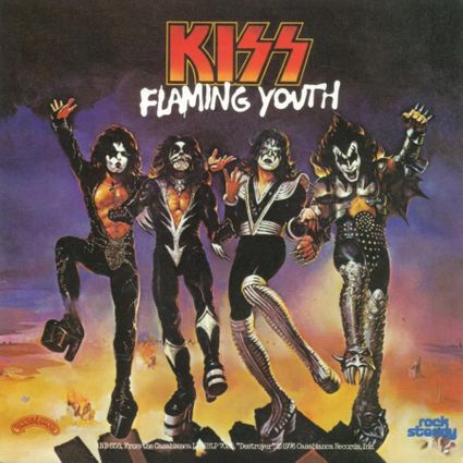 Kiss — Flaming Youth cover artwork