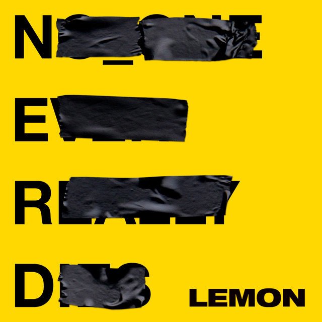 N.E.R.D & Rihanna — Lemon cover artwork