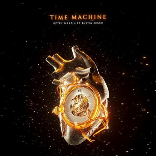 Petey Martin featuring Justin Jesso — Time Machine cover artwork