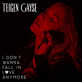 Teigen Gayse — I Don&#039;t Wanna Fall in Love Anymore cover artwork