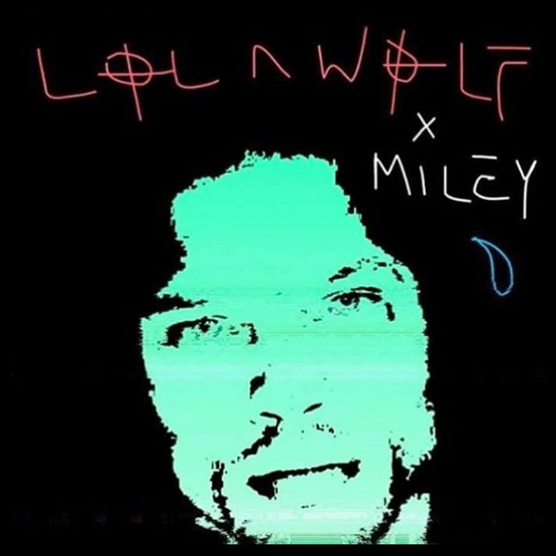 Lolawolf ft. featuring Miley Cyrus Teardrop cover artwork