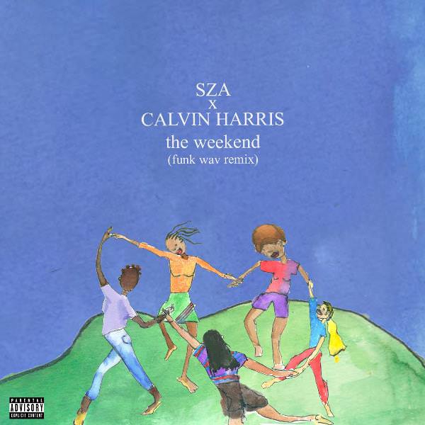 SZA & Calvin Harris The Weekend (Funk Wav Remix) cover artwork