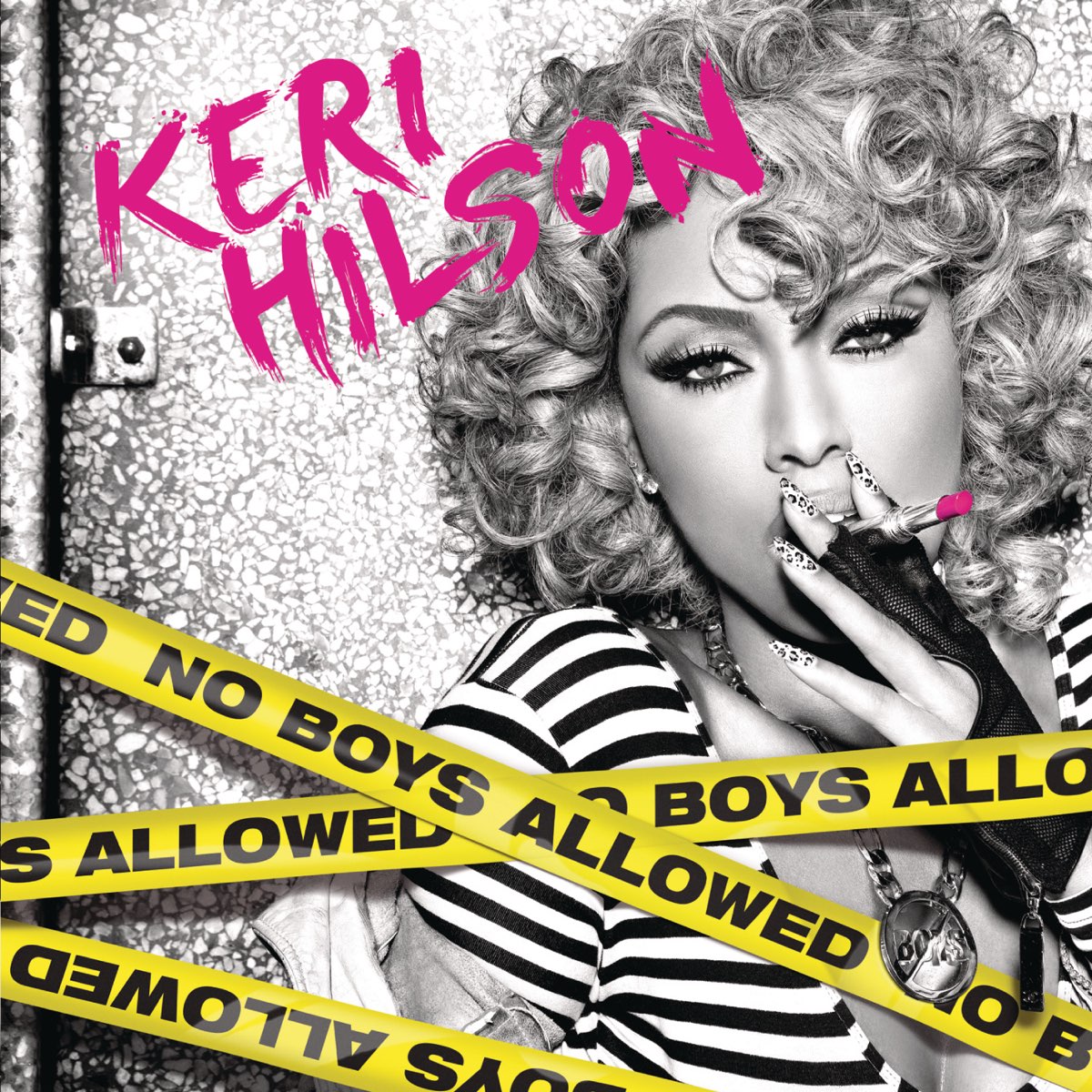 Keri Hilson No Boys Allowed cover artwork