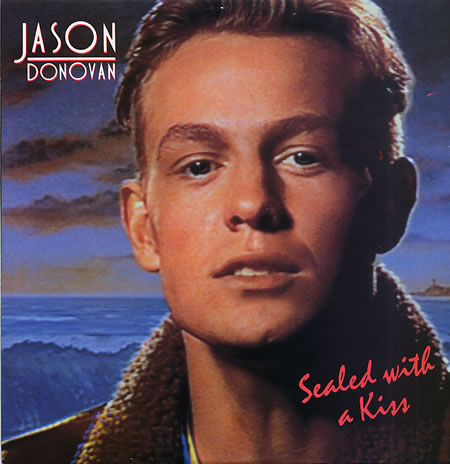 Jason Donovan — Sealed with a Kiss cover artwork