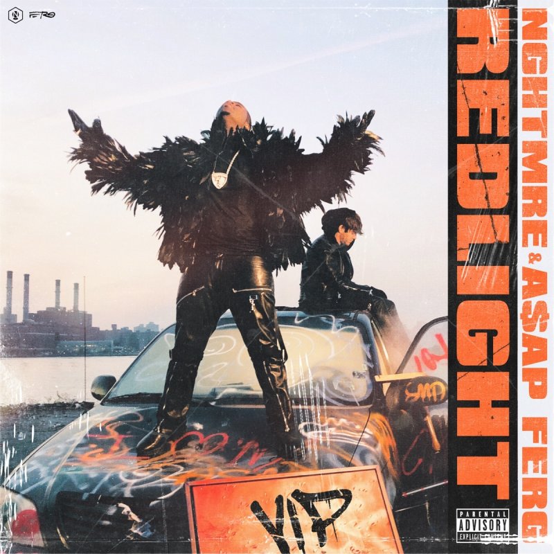 NGHTMRE & A$AP Ferg — REDLIGHT cover artwork