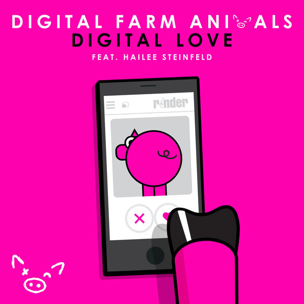 Digital Farm Animals featuring Hailee Steinfeld — Digital Love cover artwork