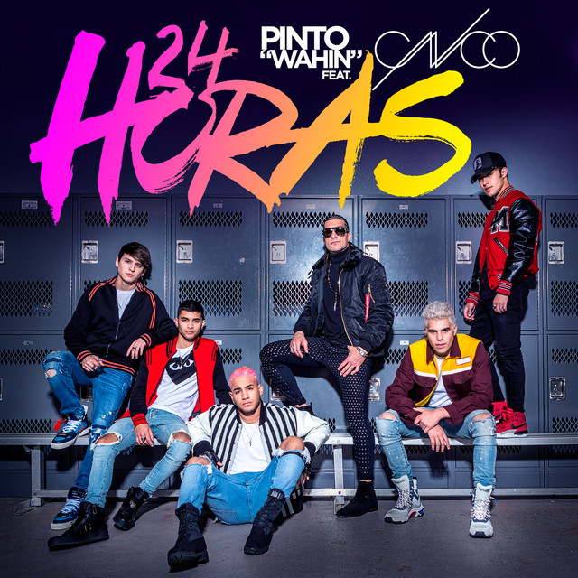 Pinto ft. featuring CNCO 24 Horas cover artwork