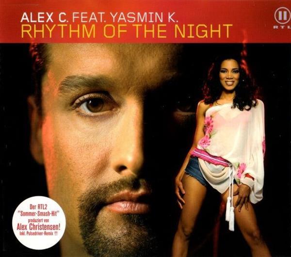 Alex C. ft. featuring Yasmin K Rhythm Of The Night cover artwork