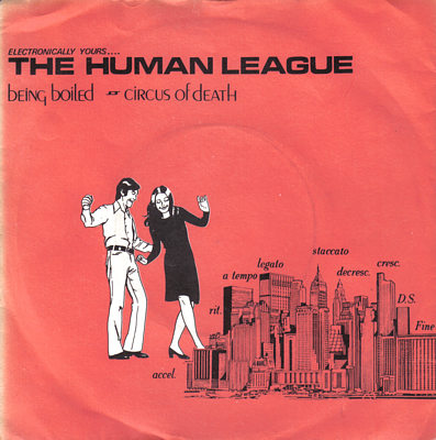 The Human League Being Boiled cover artwork