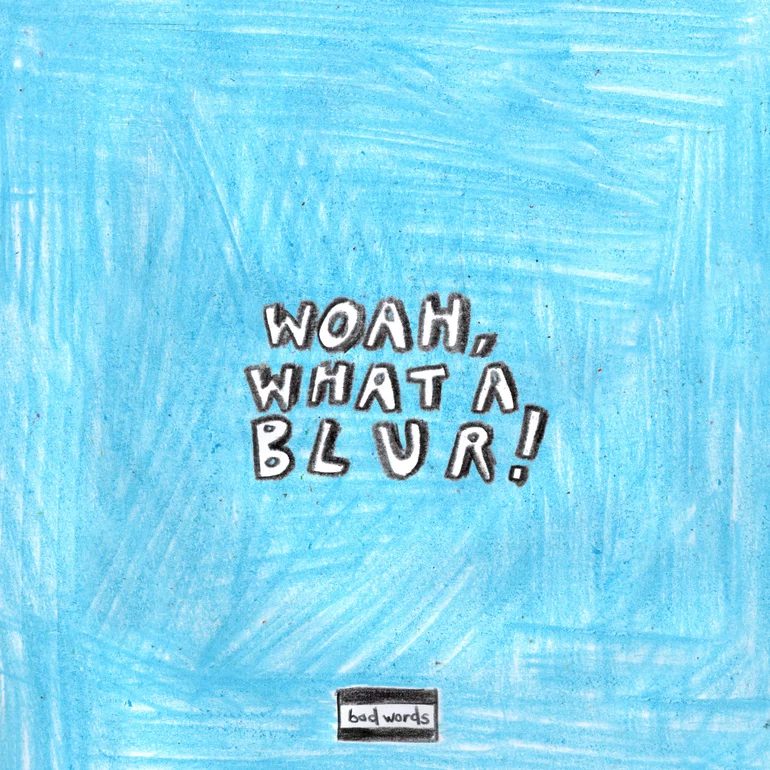 Bree Runway — WOAH, WHAT A BLUR! cover artwork