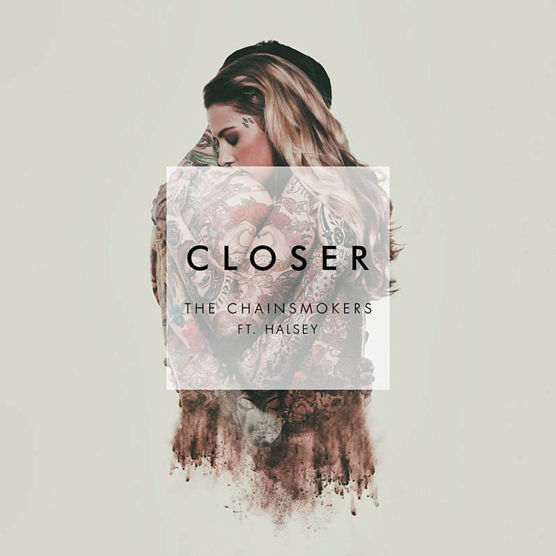 The Chainsmokers featuring Halsey — Closer cover artwork