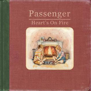 Passenger — Heart&#039;s On Fire cover artwork