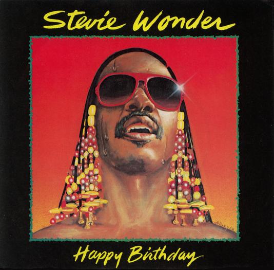 Stevie Wonder Happy Birthday cover artwork