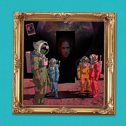 Gorillaz ft. featuring Robert Smith Strange Timez cover artwork