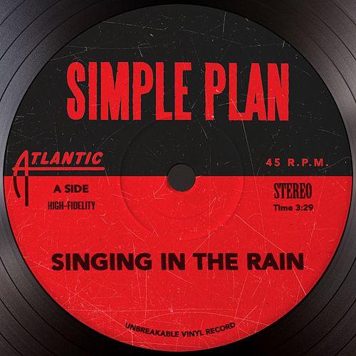 Simple Plan Singing In The Rain cover artwork