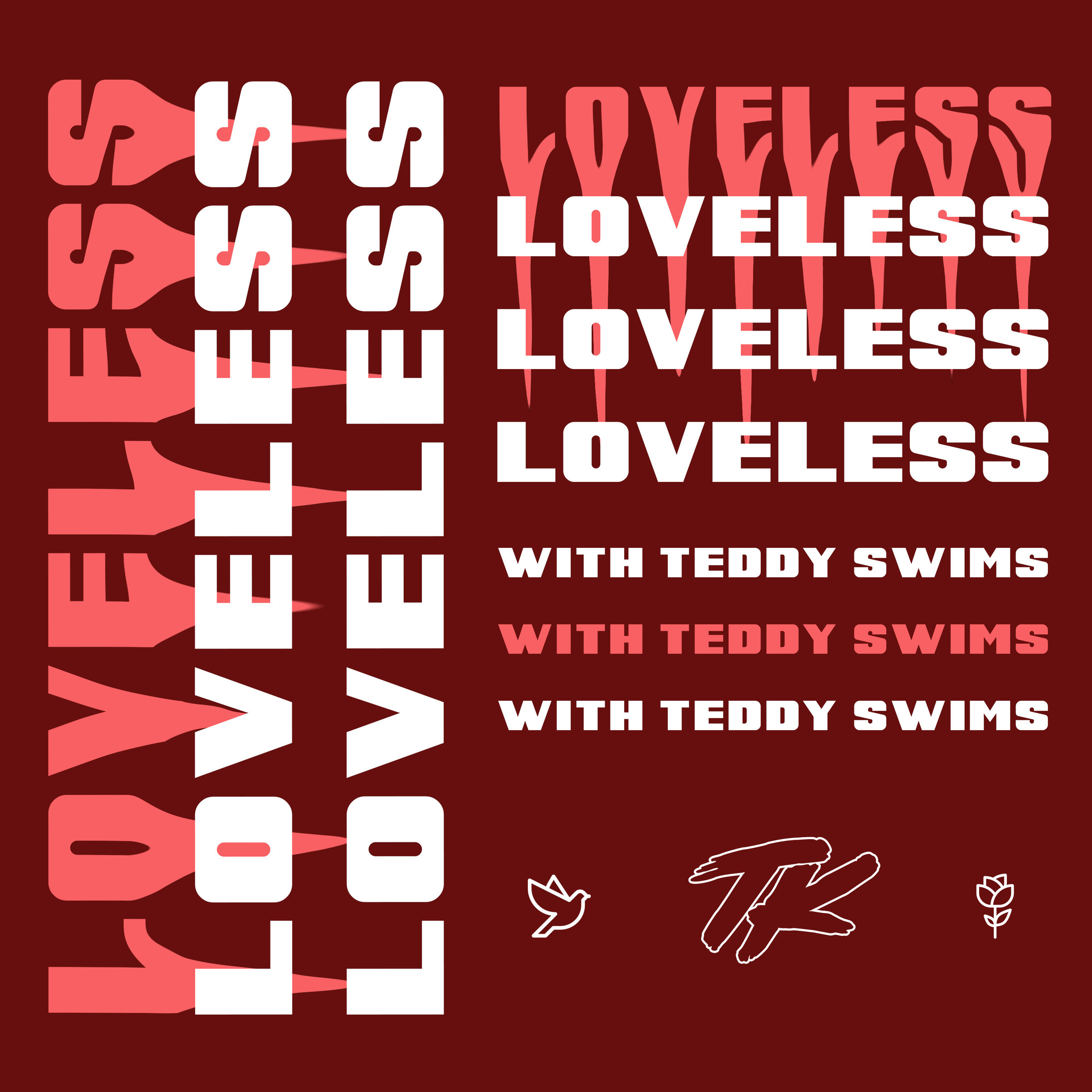 TELYKast & Teddy Swims — Loveless cover artwork