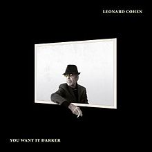 Leonard Cohen You Want It Darker cover artwork