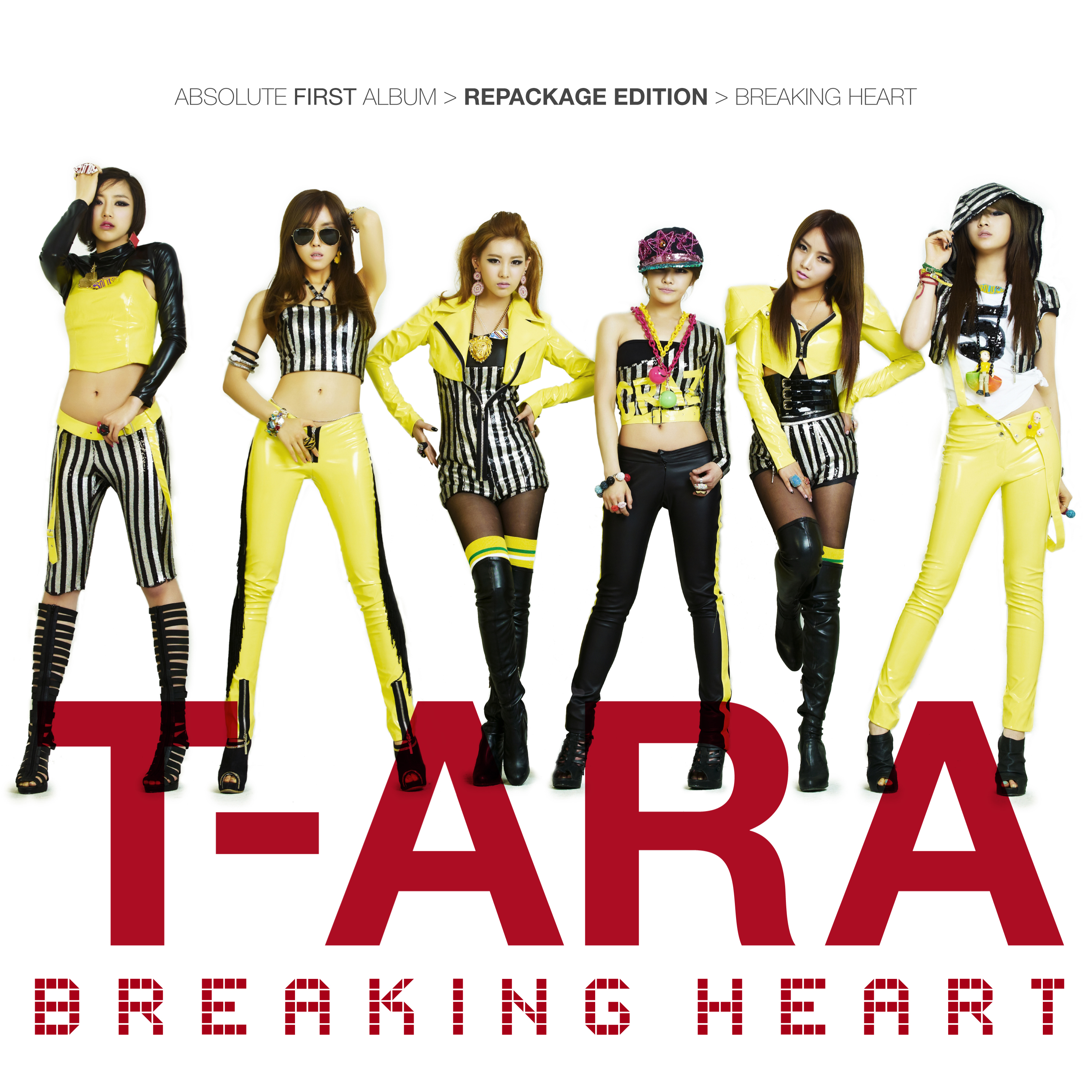T-ARA — I Go Crazy Because of You cover artwork