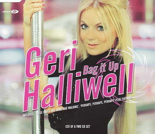 Geri Halliwell Bag It Up cover artwork