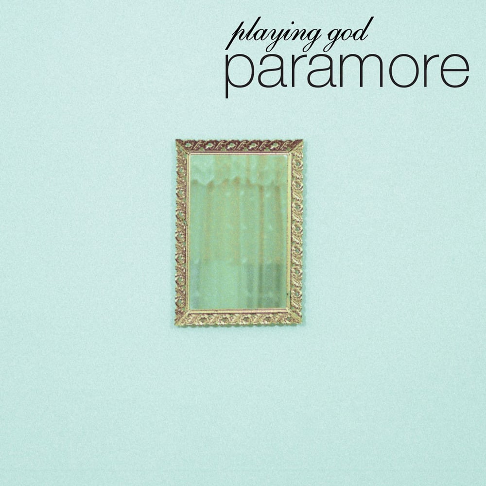 Paramore Playing God cover artwork