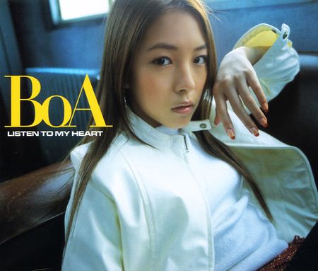 BoA — LISTEN TO MY HEART cover artwork
