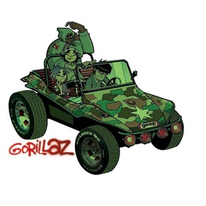 Gorillaz — Slow Country cover artwork