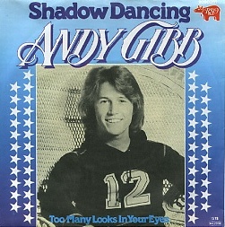 Andy Gibb Shadow Dancing cover artwork