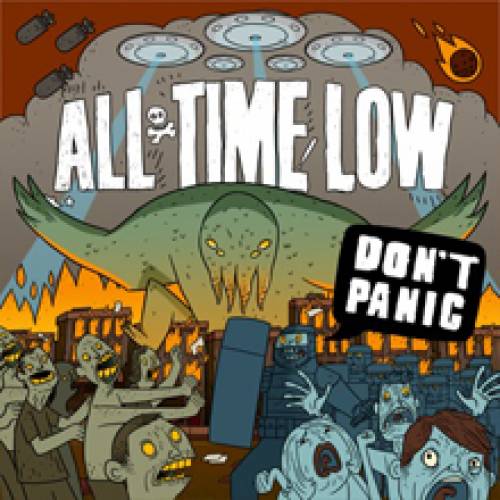 All Time Low — Don&#039;t Panic cover artwork