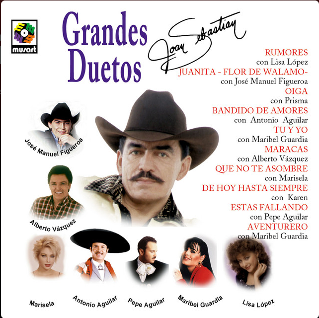 Joan Sebastian Grandes Duetos cover artwork