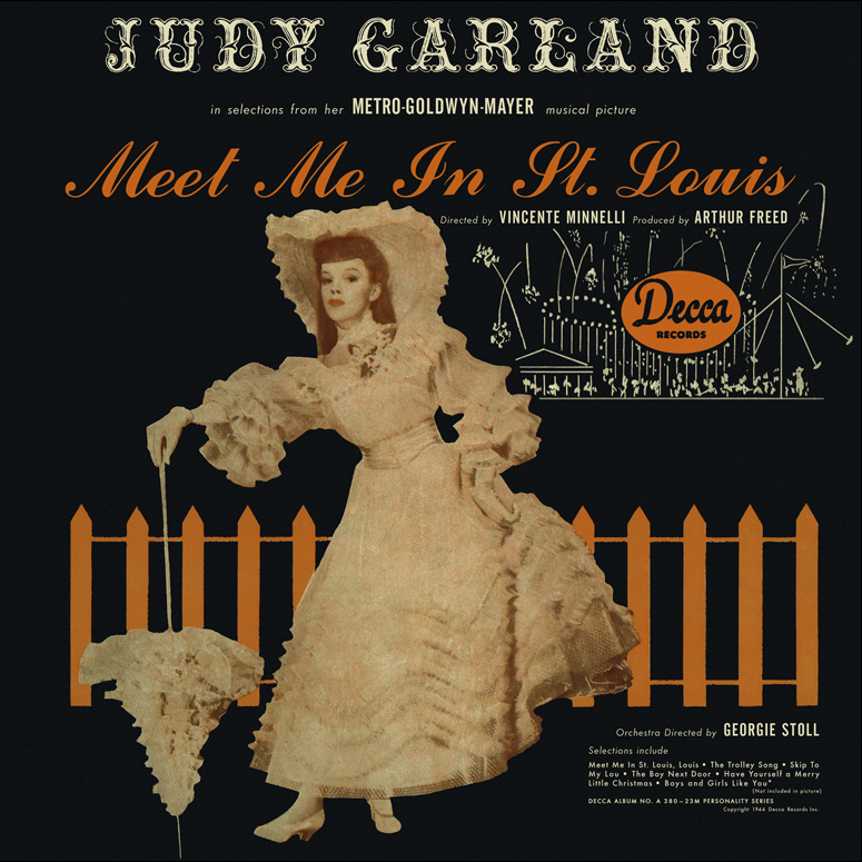 Judy Garland Meet Me In St. Louis cover artwork
