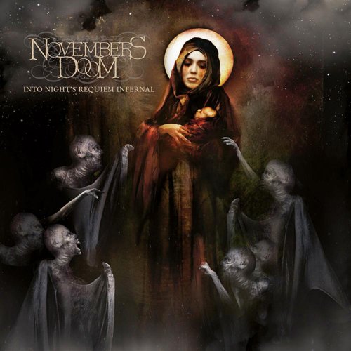 Novembers Doom Into Night&#039;s Requiem Infernal cover artwork