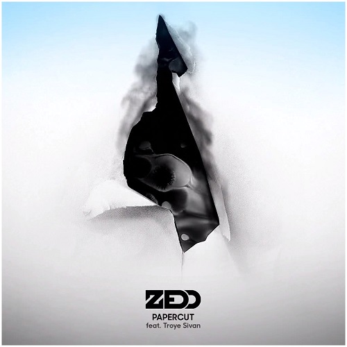 Zedd ft. featuring Troye Sivan Papercut cover artwork