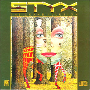 Styx The Grand Illusion cover artwork