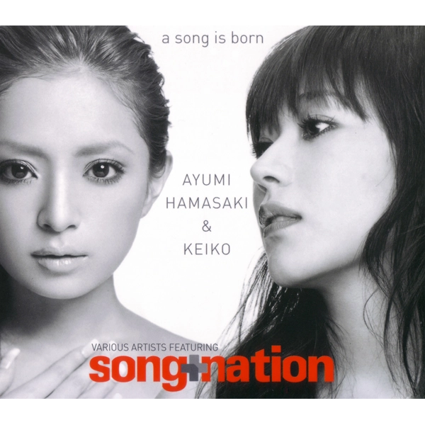 Ayumi Hamasaki & Keiko a song is born cover artwork