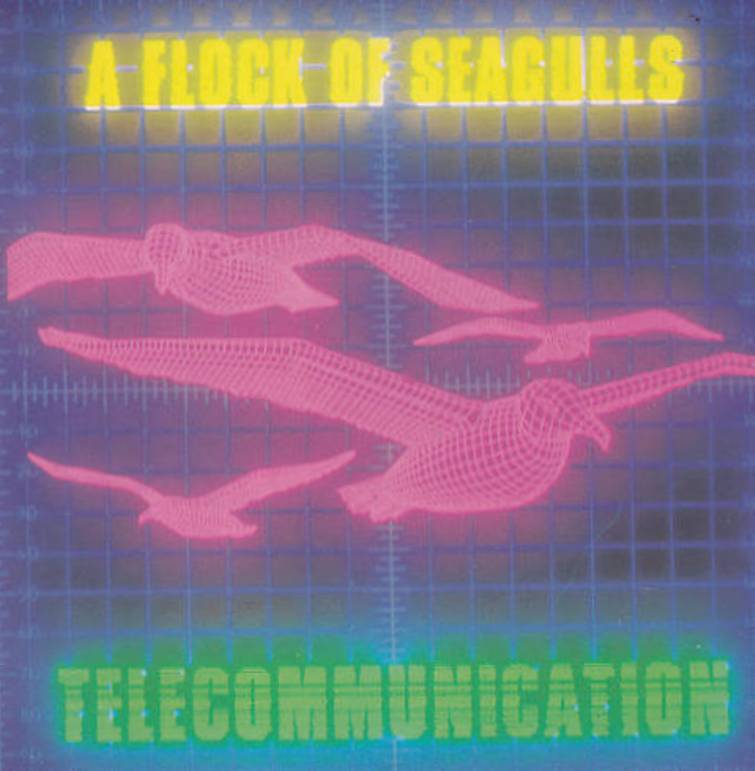 A Flock of Seagulls — Telecommunication cover artwork