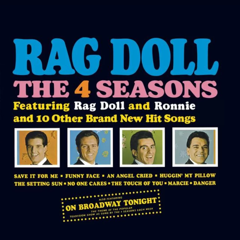 Frankie Valli & The Four Seasons Rag Doll cover artwork