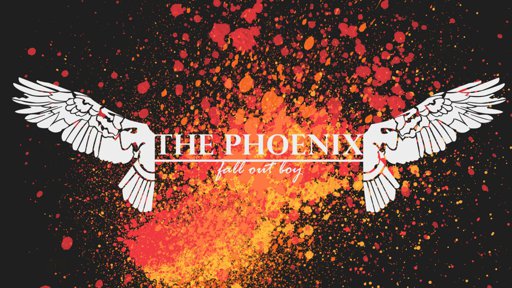 Fall Out Boy The Phoenix cover artwork
