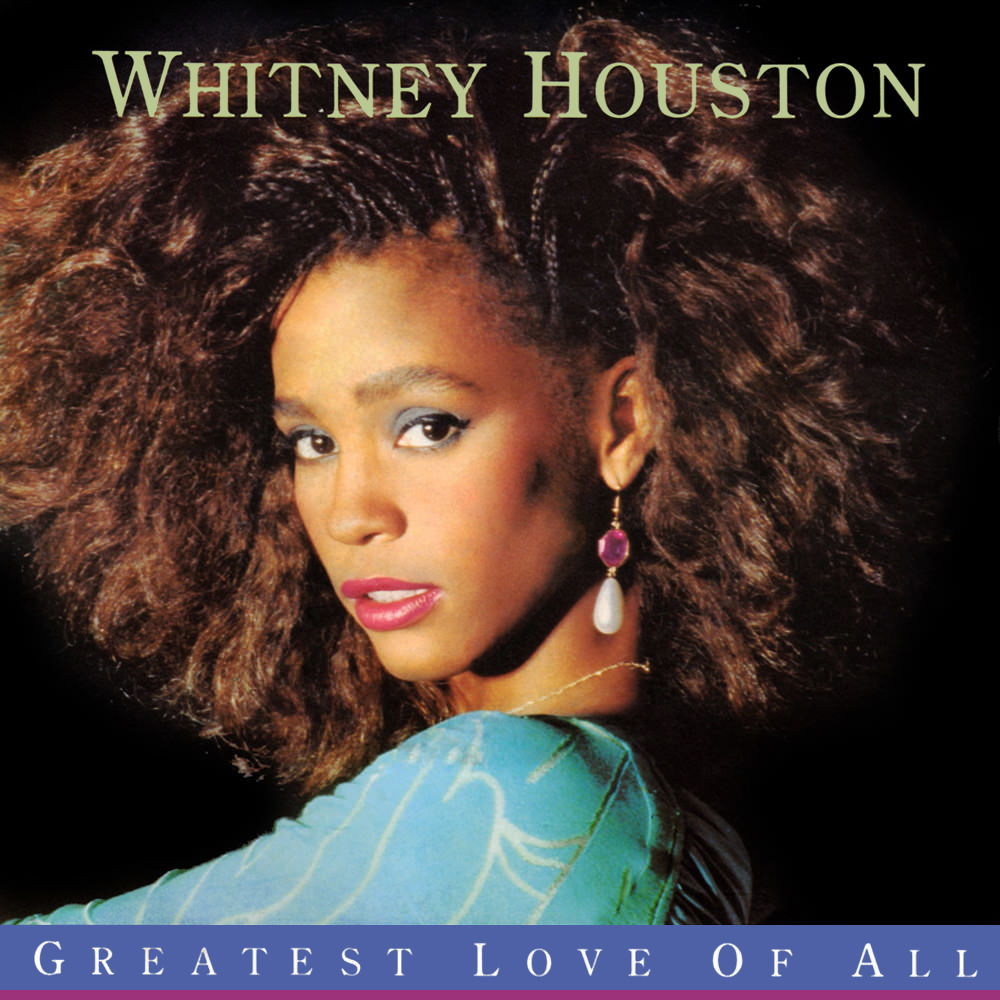 Whitney Houston Greatest Love of All cover artwork