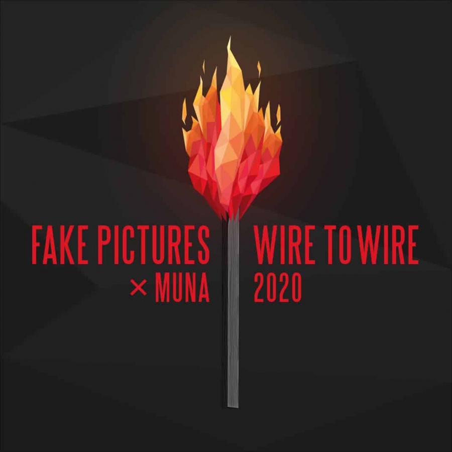 Fake Pictures & MUNA — Wire To Wire 2020 cover artwork