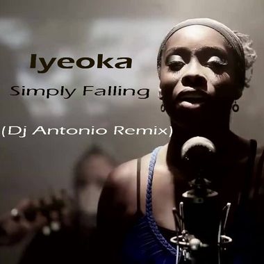 Iyeoka — Simply Falling (DJ Antonio Remix) cover artwork