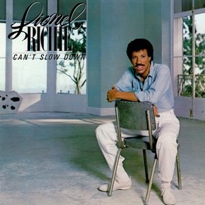 Lionel Richie Can&#039;t Slow Down cover artwork