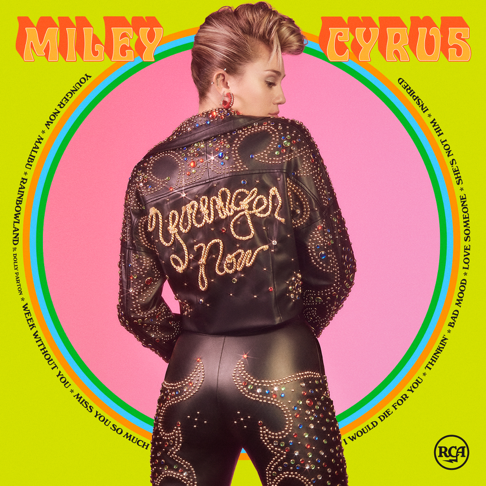 Miley Cyrus — Younger Now cover artwork