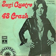 Suzi Quatro 48 Crash cover artwork