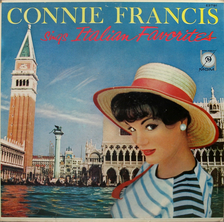 Connie Francis Connie Francis Sings Italian Favorites cover artwork