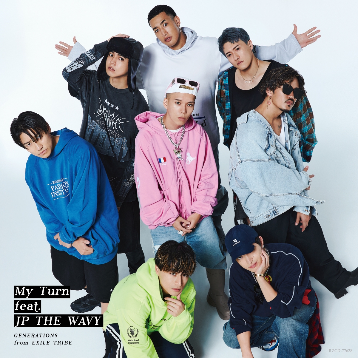 GENERATIONS from EXILE TRIBE featuring JP THE WAVY — My Turn cover artwork
