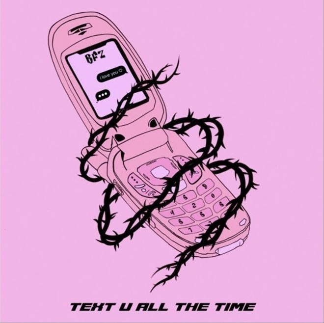 BOYFRIENDZ Text U All The Time cover artwork